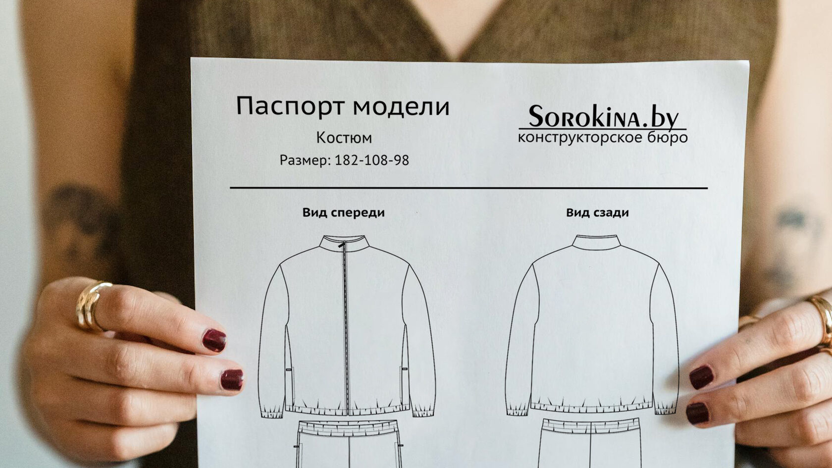 Оформление паспорта модели